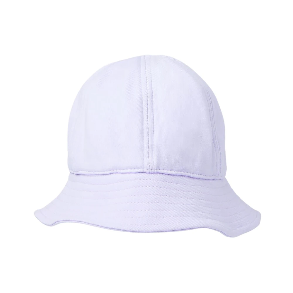 Flapper Gewatteerde Bucket Hat Purple Dames
