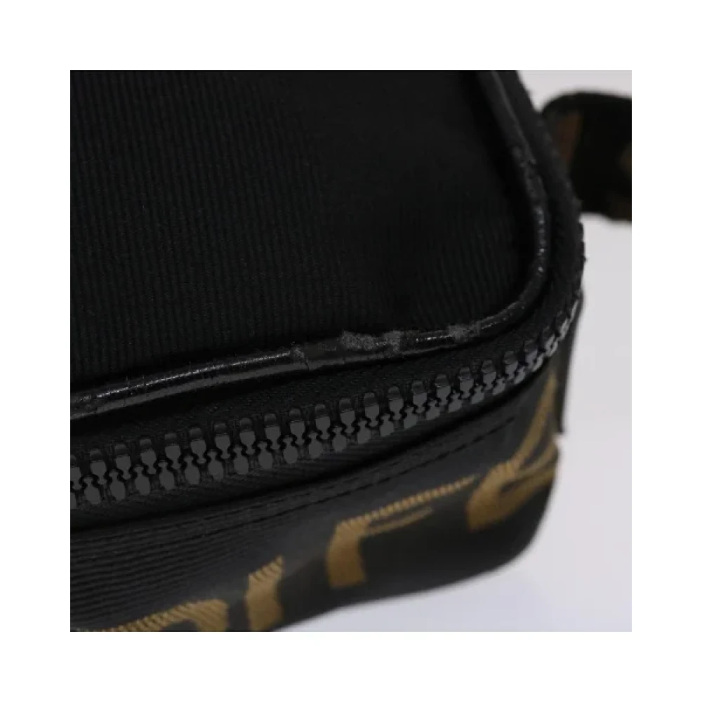 Fendi Vintage Pre-owned Nylon handbags Black Dames
