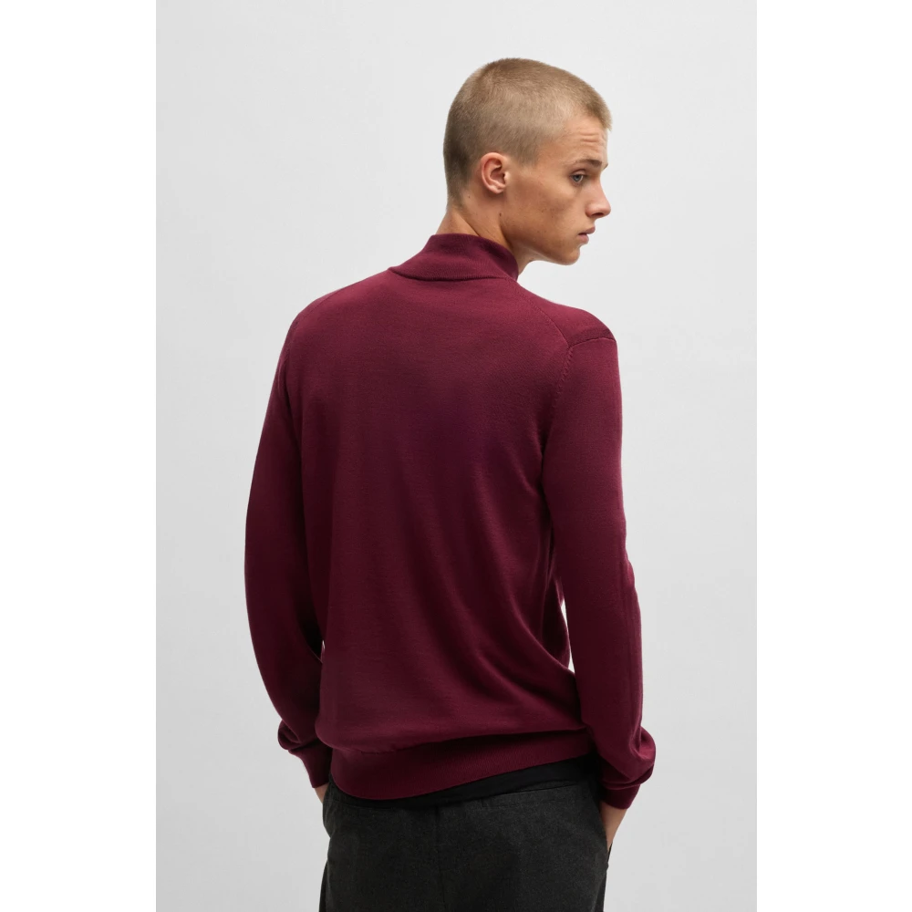 Hugo Boss Stijlvolle Pullover Red Heren
