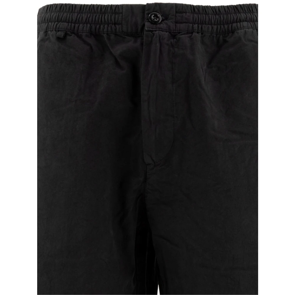 C.P. Company Casual Katoenen Broek Black Heren