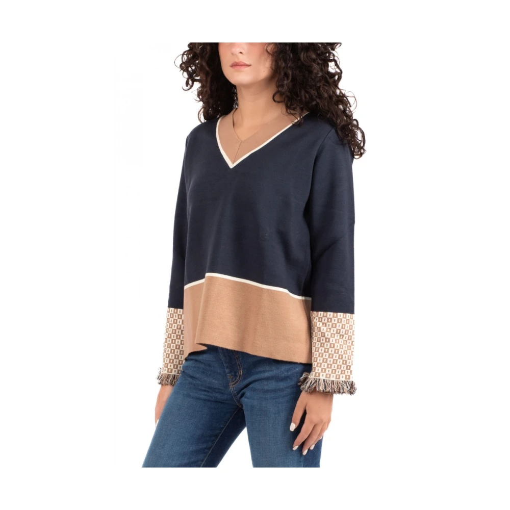 Luckylu Stijlvolle Dames Top Multicolor Dames