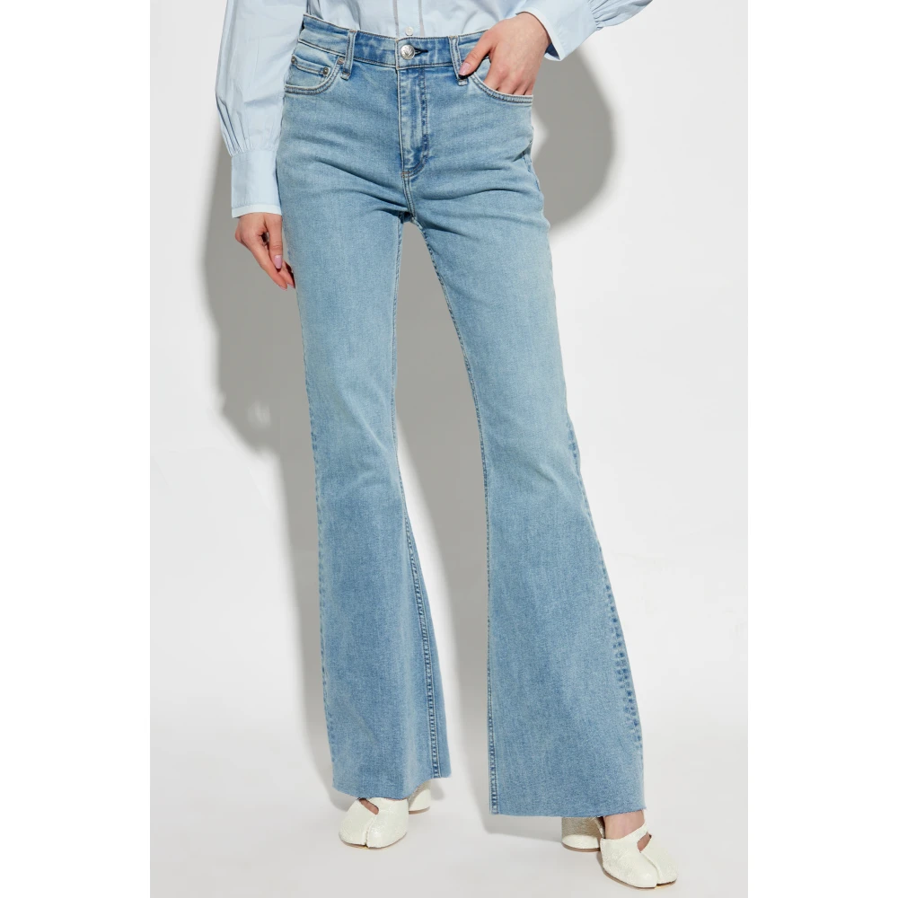 Rag & Bone Jeans The Dahlia Blue Dames