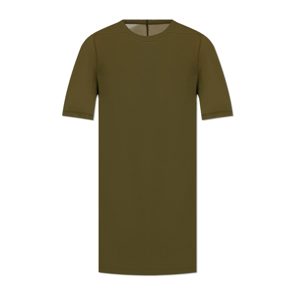 Rick Owens Level T-Shirt Green Heren