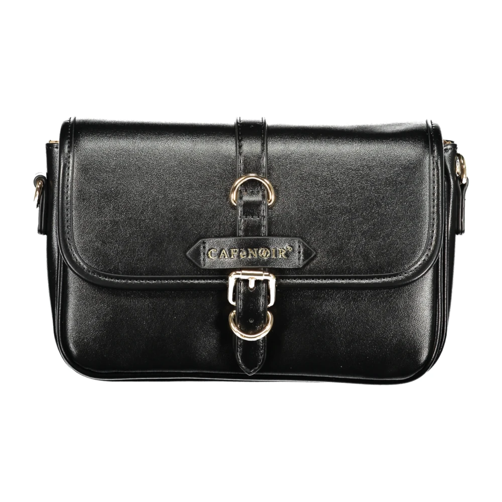 Cafènoir Women's Black Cross Body Bags, One Size, Md0811 Crossbody Bag