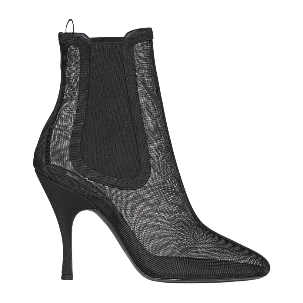 Alaïa Mesh kniehoge laarzen