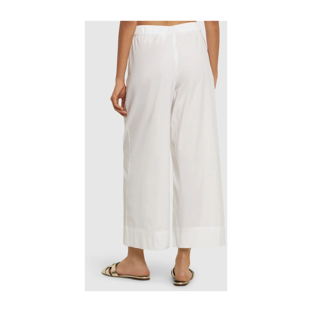 Max Mara Wide Trousers White Dames