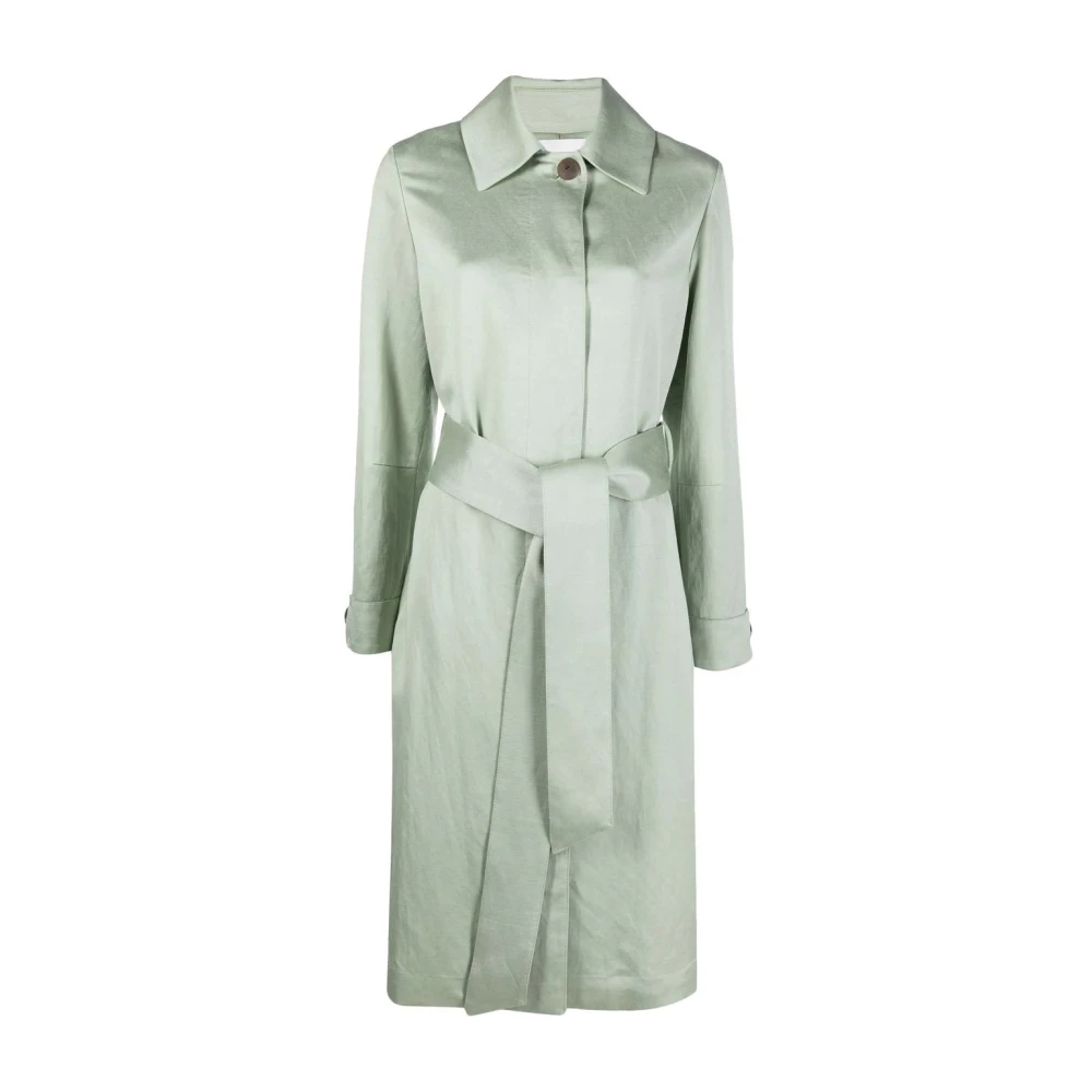 Vince Trench Coats Green Dames