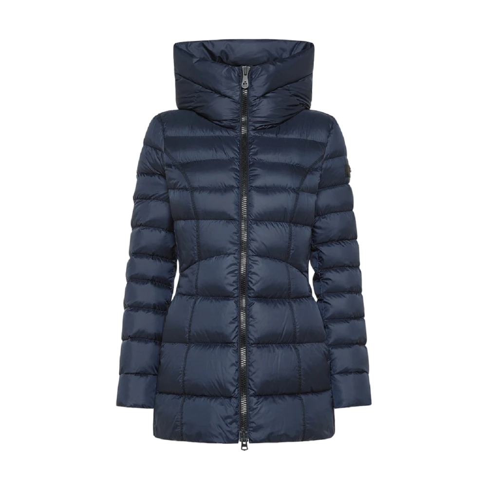 Peuterey Blauwe Superlichte Donsjas Aw24 Blue Dames