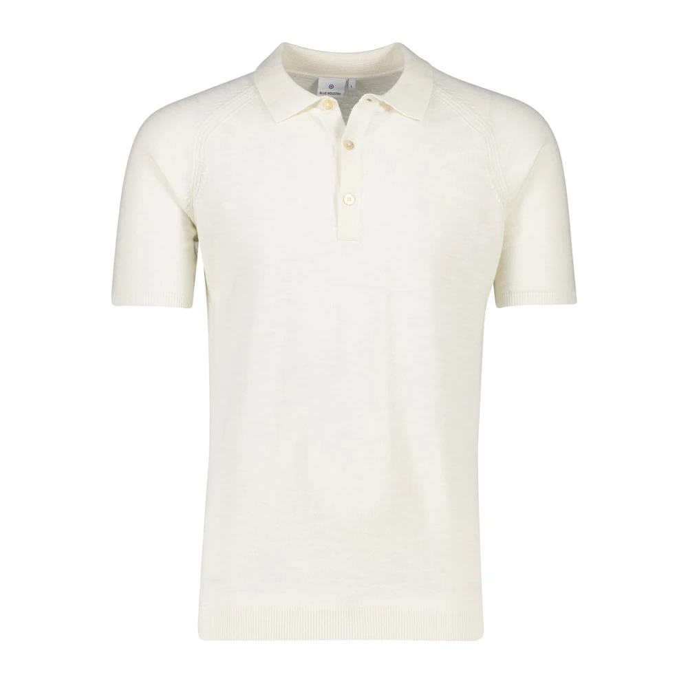 Blue Industry Wit Poloshirt met korte mouwen White Heren