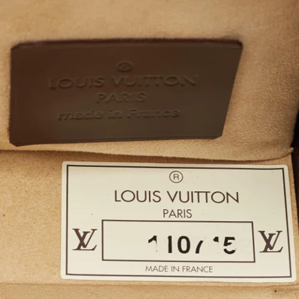 Louis Vuitton Vintage Pre-owned Leather clutches Brown Heren