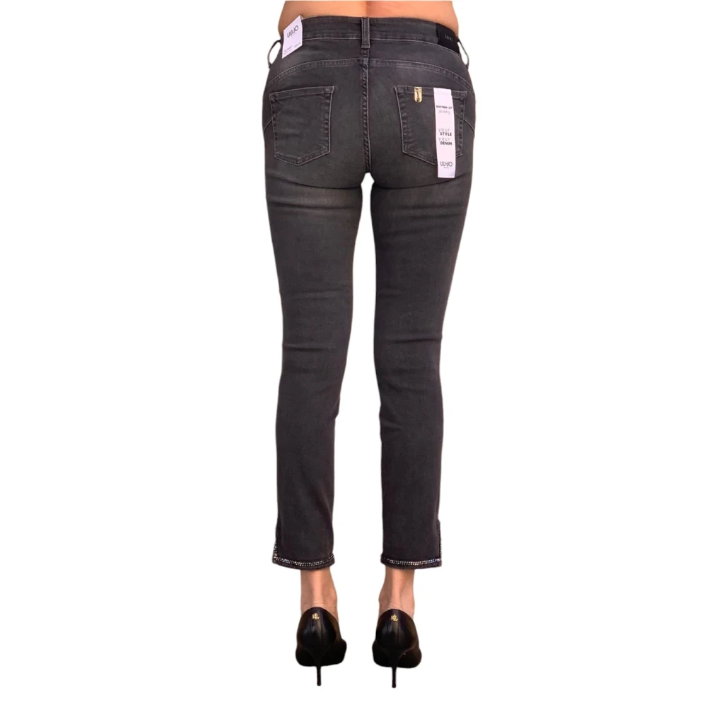 Liu Jo Stijlvolle Denim Jeans voor Mannen en Vrouwen Gray Dames