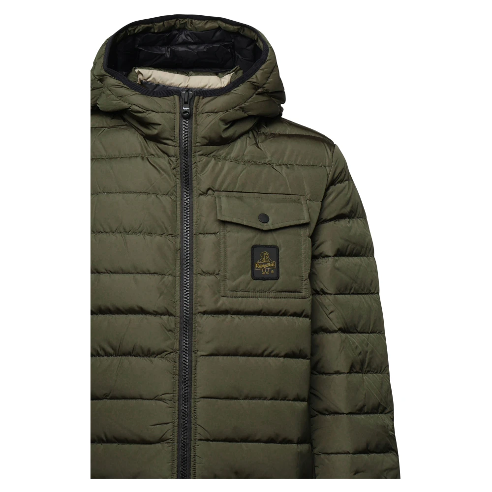 RefrigiWear Militair Groene Winter Donsjas Green Heren
