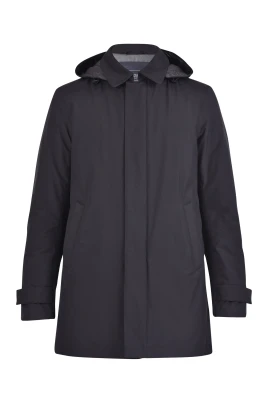 Laminar Three-Quarter Coat
