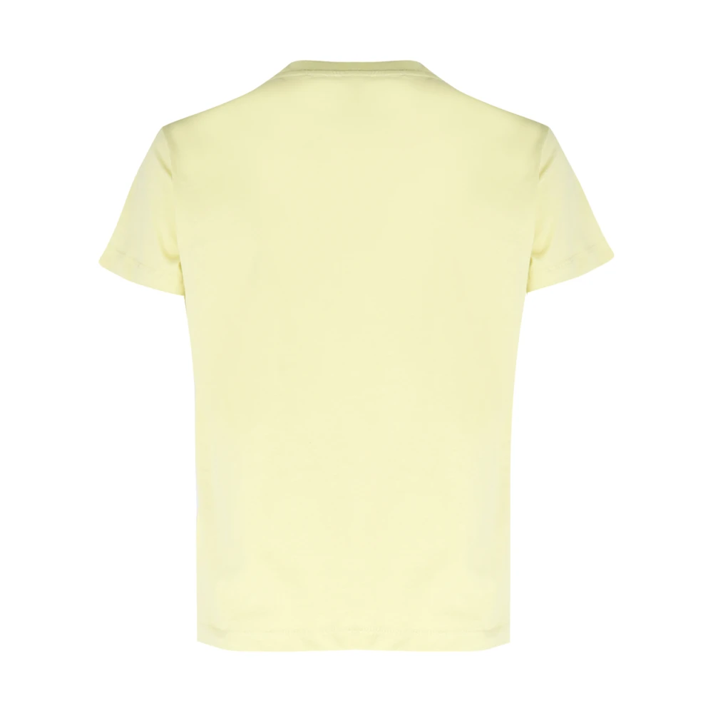 pinko Katoenen T-shirts en Polos Yellow Dames