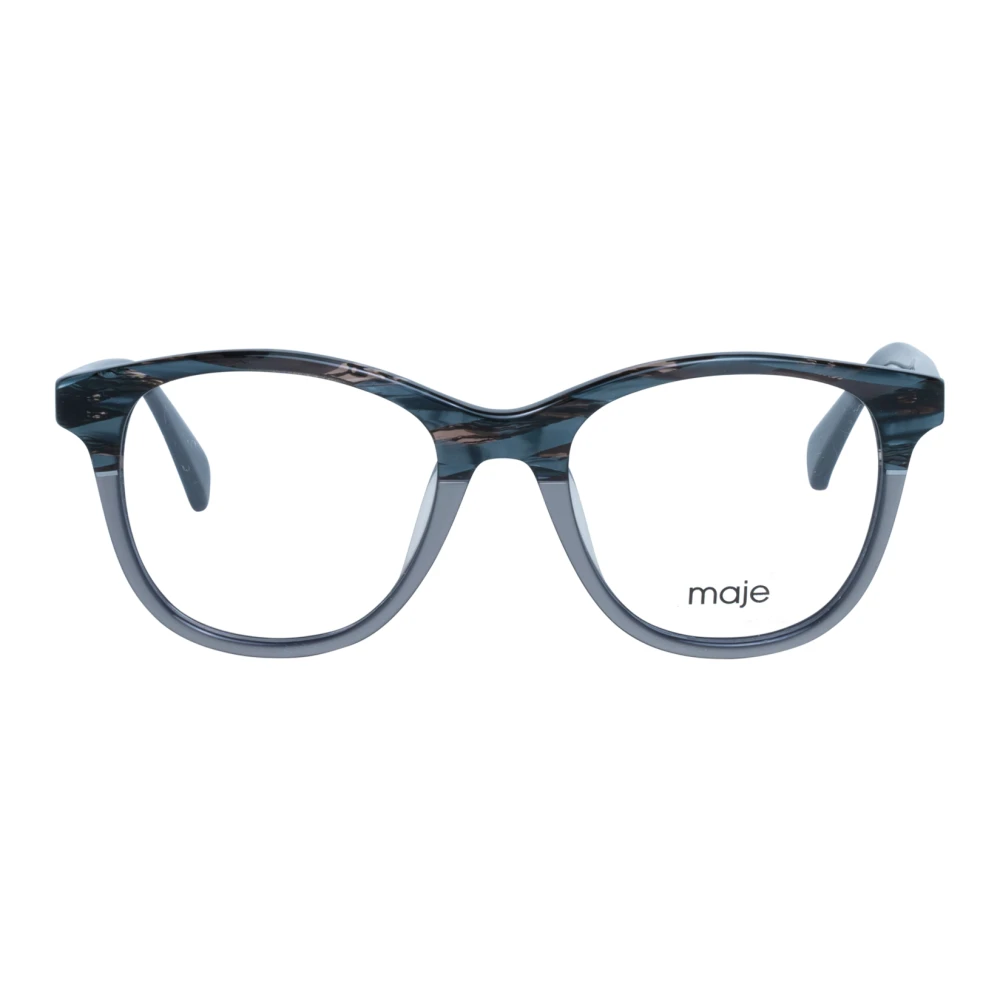 Maje Grijze Dames Optische Brillen Trapezium Stijl Gray Dames