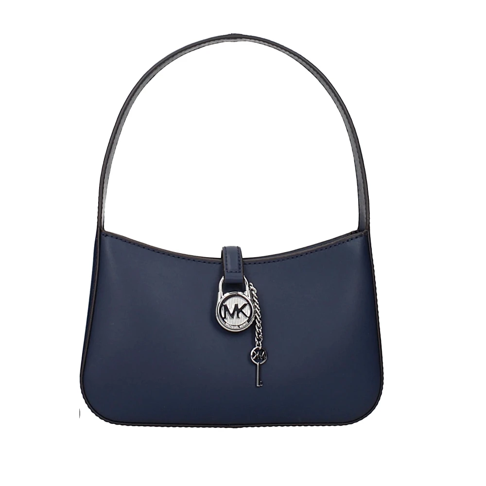 Michael Kors Women's Blue Shoulder Bags, One Size, Stylish Leather Bag For