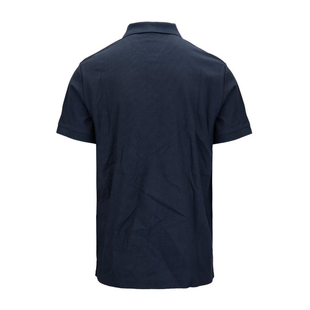 Burberry Heren Polo Shirt met Knopen Blue Heren