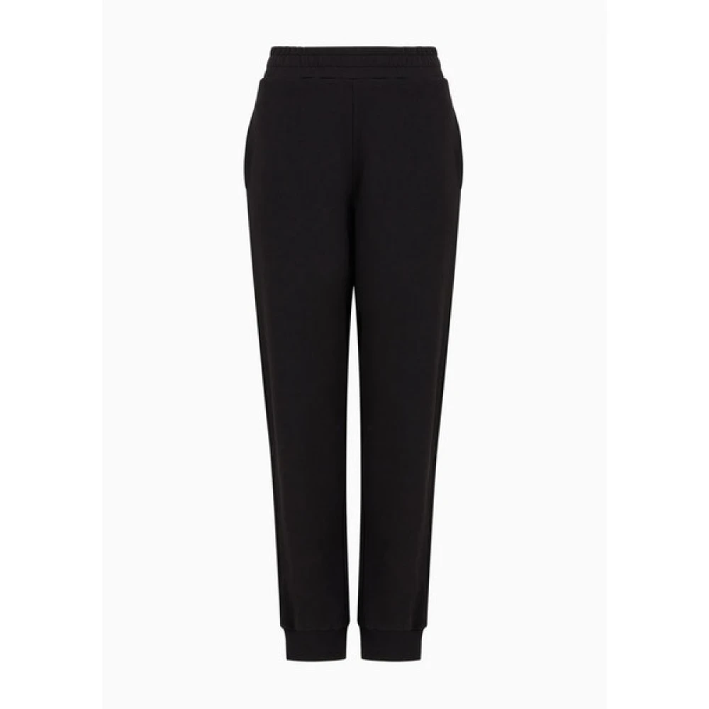 Emporio Armani Svarta Joggingbyxor Black, Dam