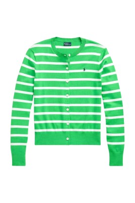 green-striped-sweater