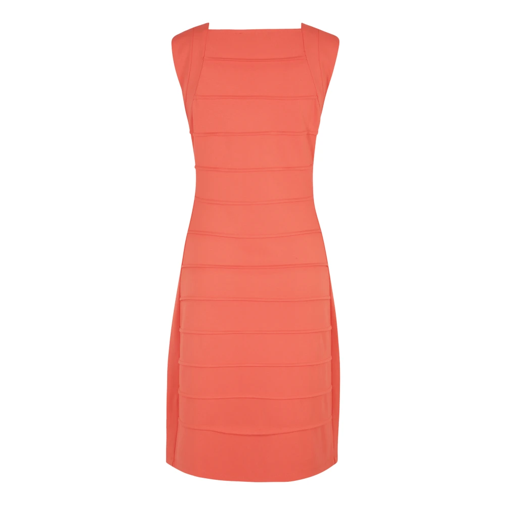 Betty Barclay Mouwloze Jurk Orange Dames