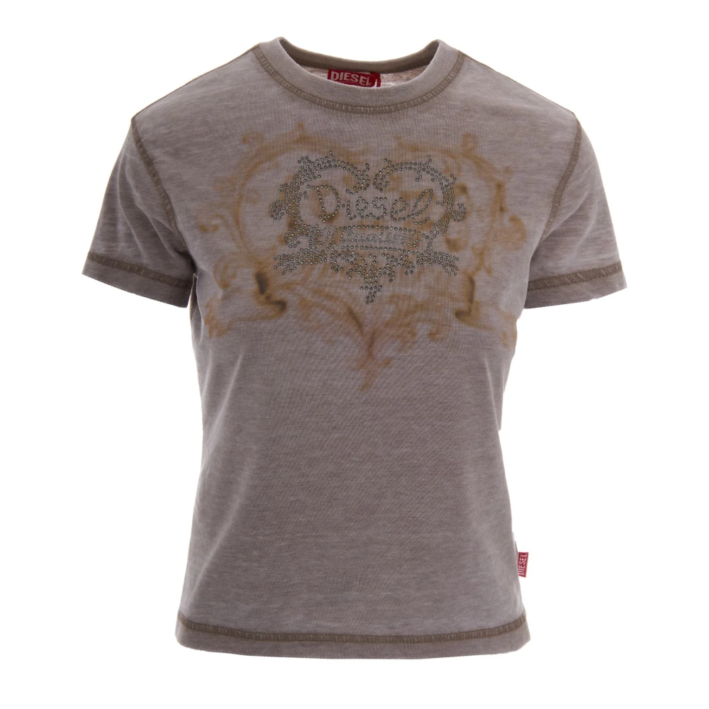 Diesel - Camiseta T-Ila-Aa 1 Jersey - Tops - Mujer - Gris - Xs