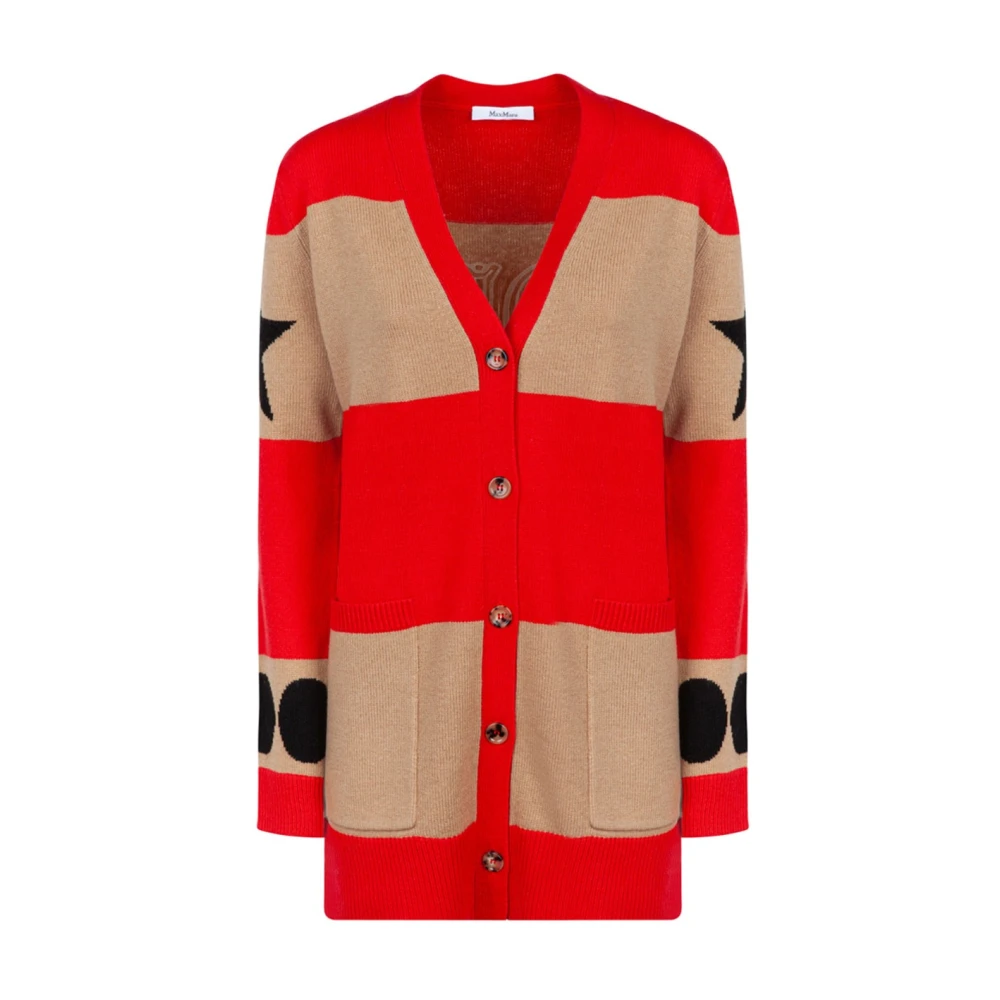 Max Mara Rode Valido Vest Multicolor Dames