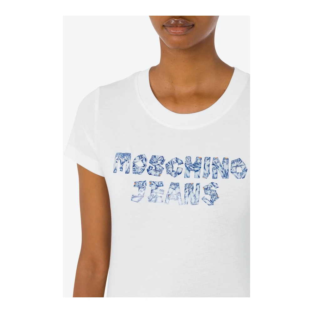 Moschino Stijlvolle T-shirt White Dames