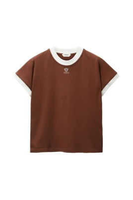 Embroidered-Logo Stretch Cotton-Jersey Slim T-Shirt