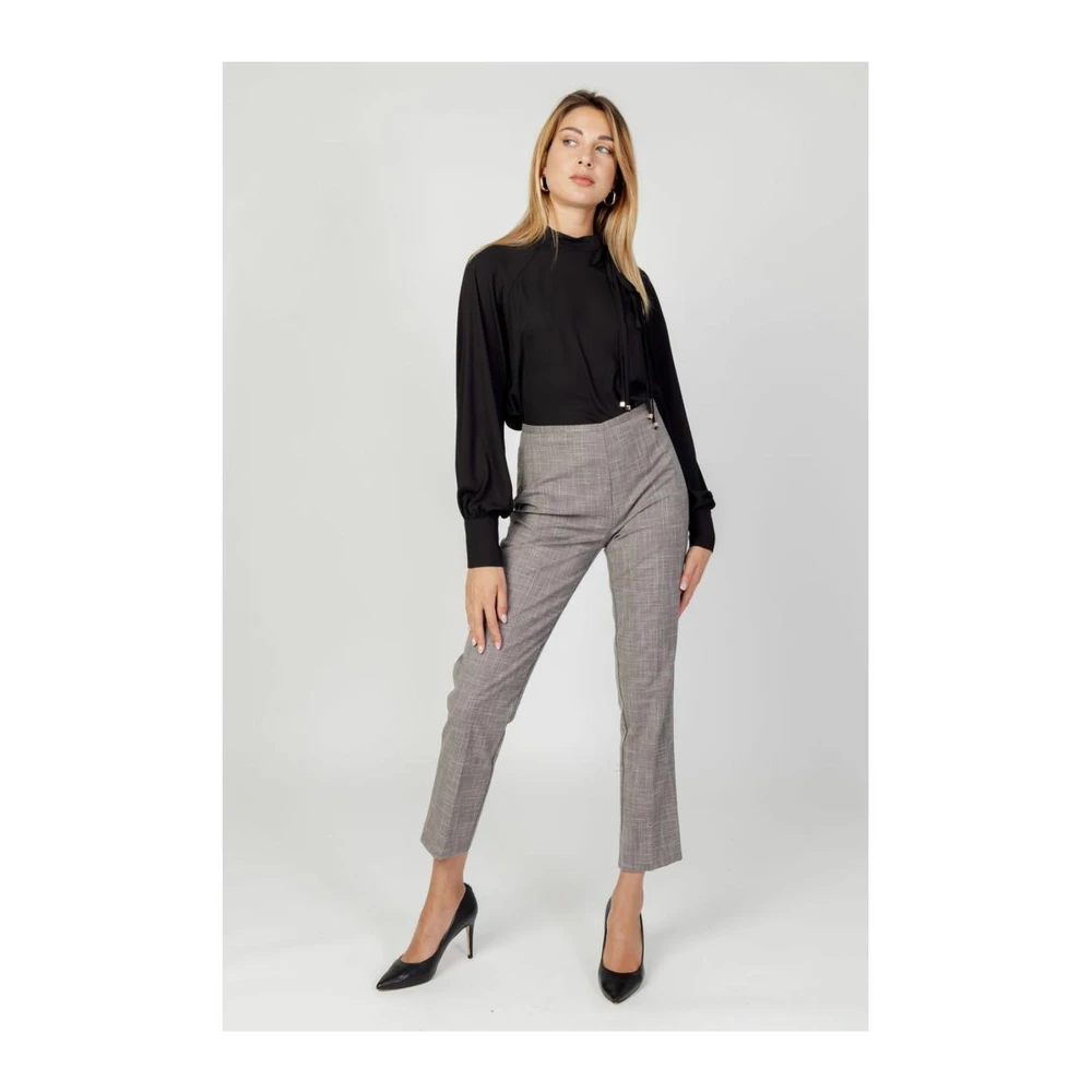 Sandro Ferrone Grijze Sigarettenbroek Herfst Winter Collectie Gray Dames