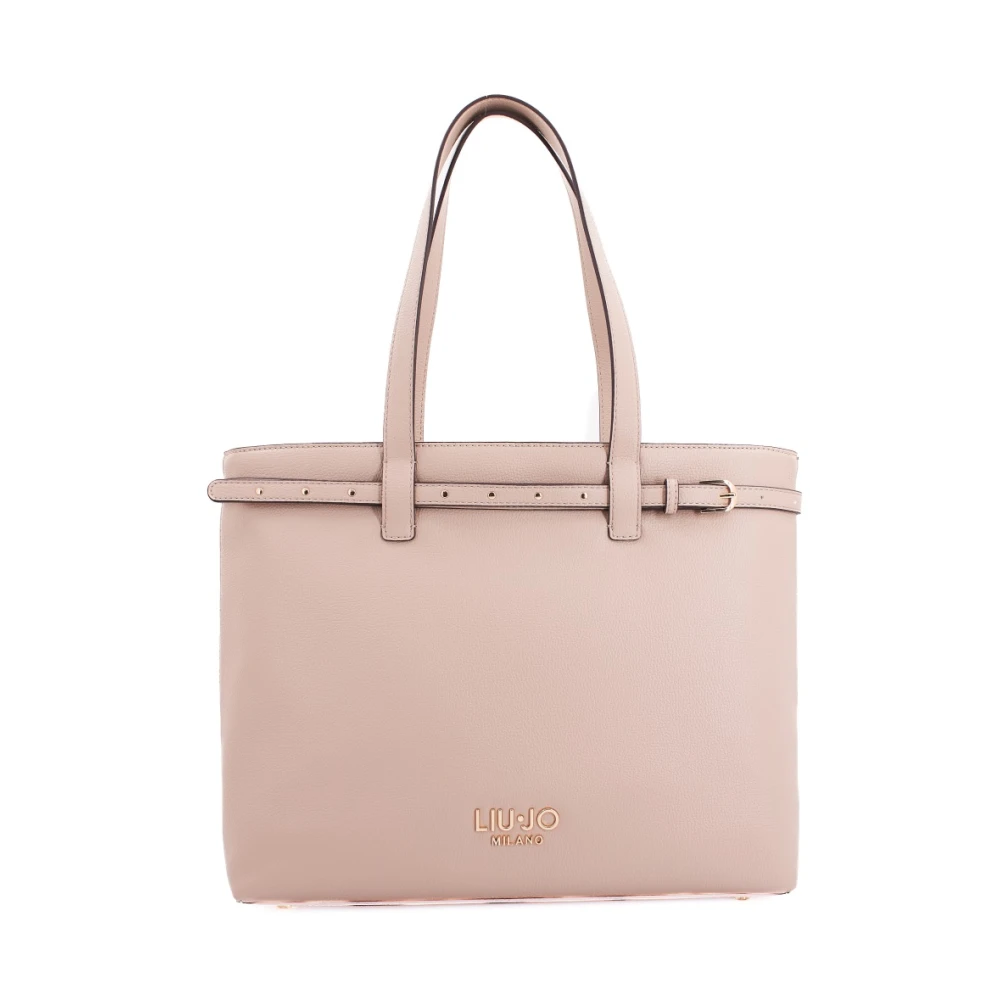 Liu Jo Mode Tote Bags Beige Dames