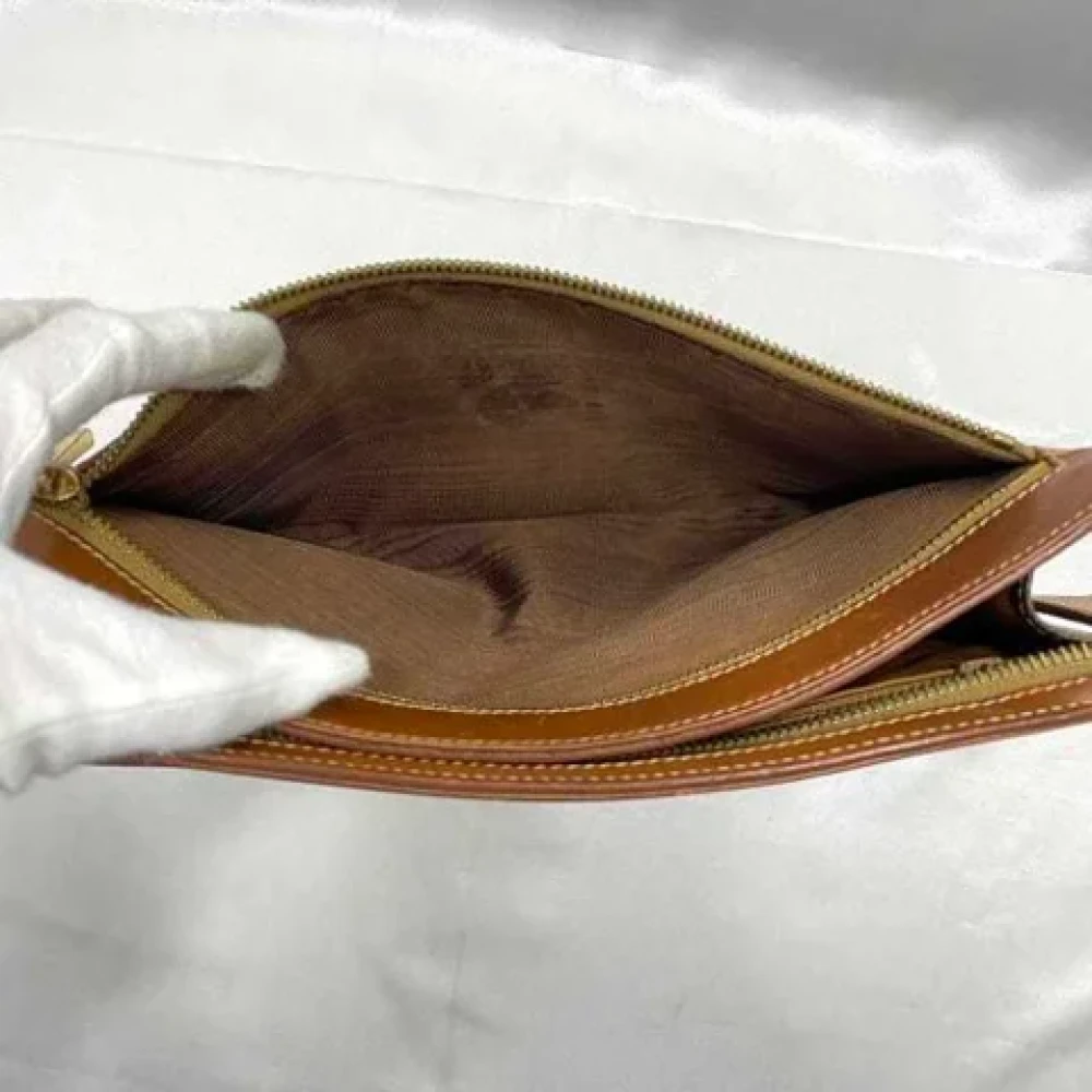 Celine Vintage Pre-owned Plastic celine-bags Brown Dames