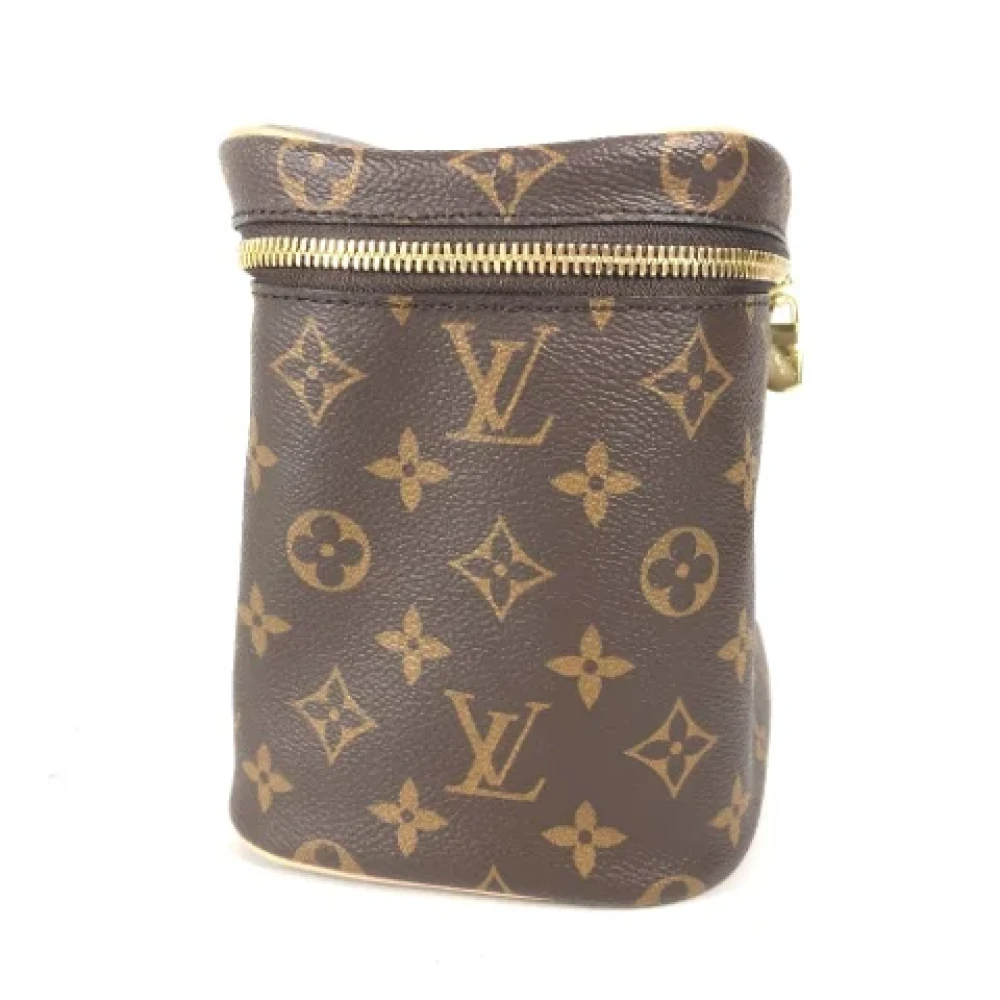 Louis Vuitton Vintage Pre-owned Canvas clutches Brown Dames