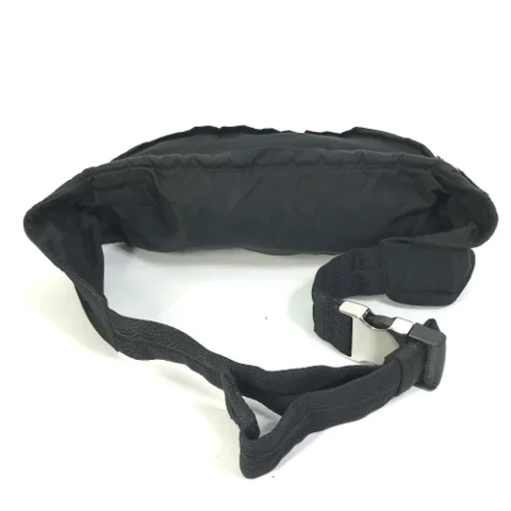 Prada Vintage Pre-owned Fabric prada-bags Black Heren