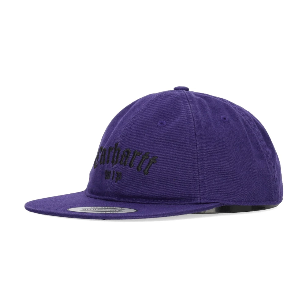 Carhartt WIP Platte Klep Pet Onyx Zwart Purple Heren