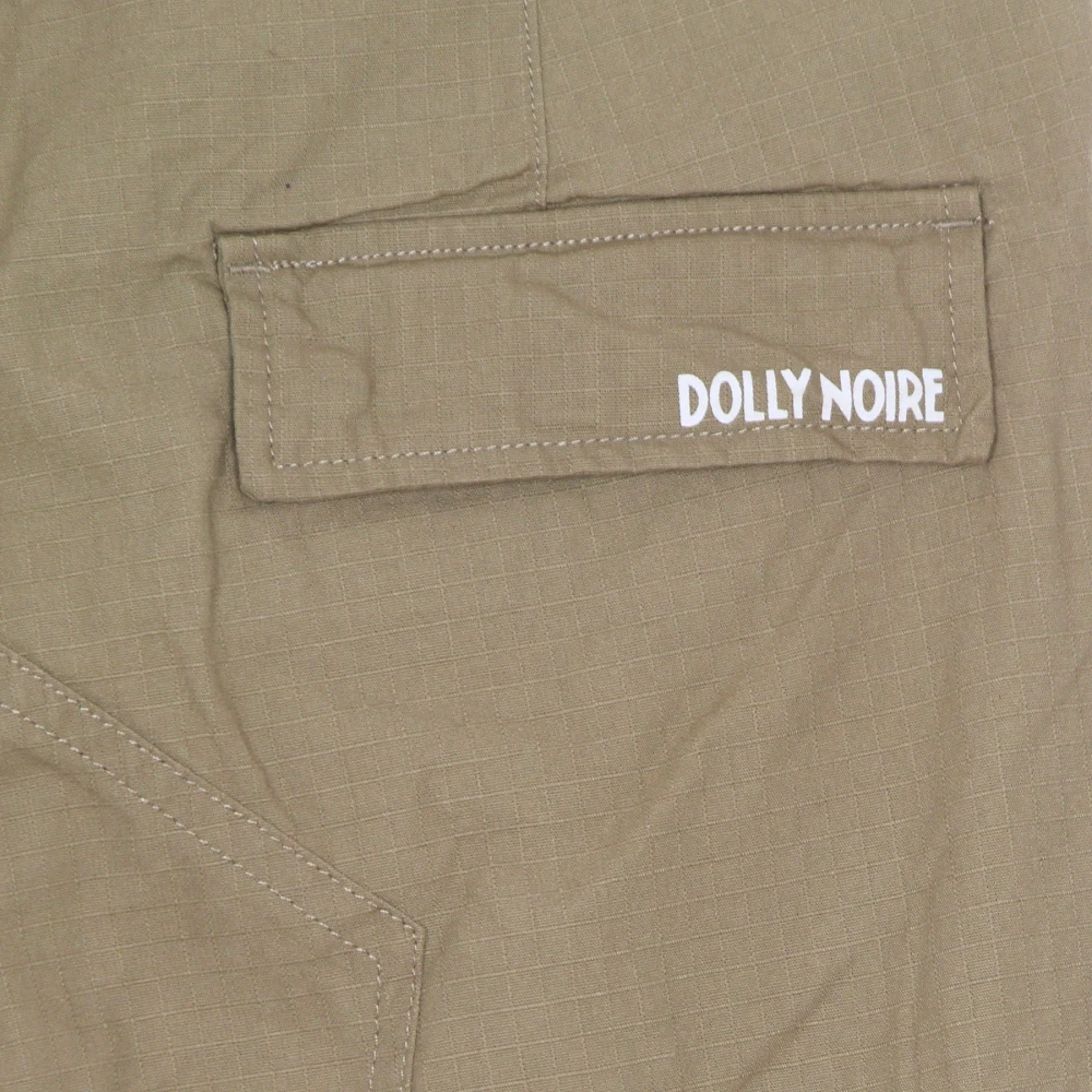 Dolly Noire Ripstop Cargo Broek Beige Heren