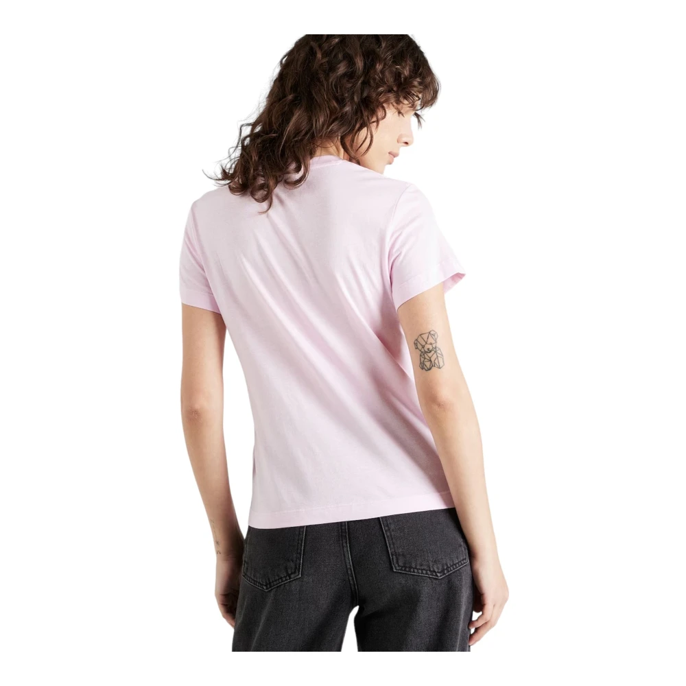 Guess Korte Mouw T-shirt Pink Dames