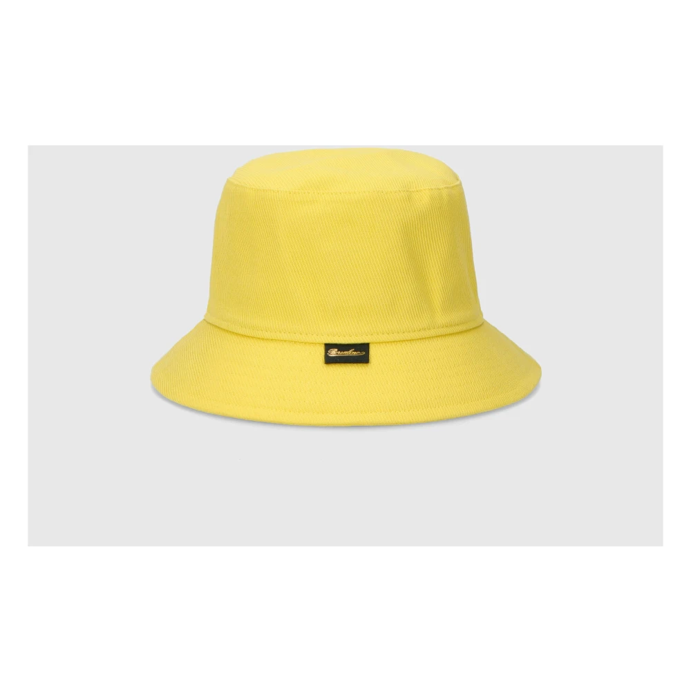 Borsalino Street Style Bucket Hat Collection Yellow Unisex