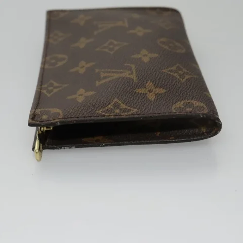 Louis Vuitton Vintage Pre-owned Canvas pouches Brown Dames