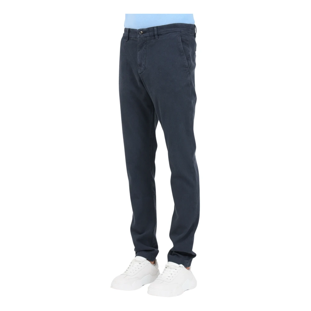 Tommy Hilfiger Vintage Slim Fit Blauwe Chino Broek Blue Heren