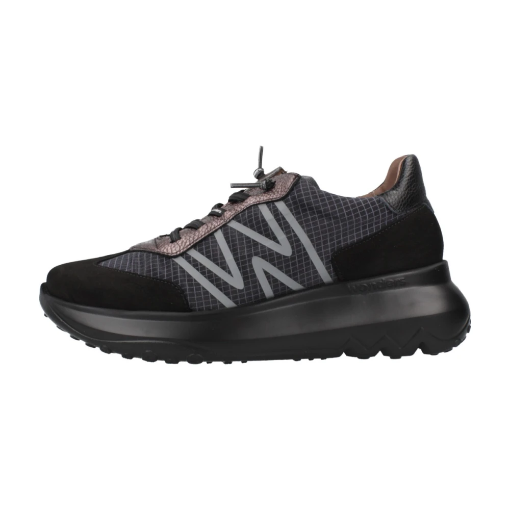 Wonders A4001 Deportivo Cordones Dames Schoenen Veelkleurig Multicolor