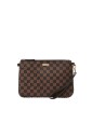 core-emboss-check-clutch-bag