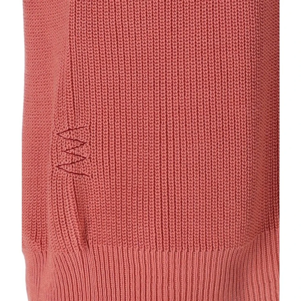 Amaránto Round-neck Knitwear Pink Heren