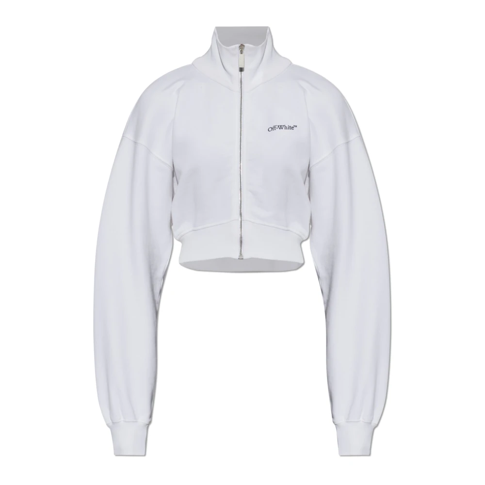 Off White Donna Bianco Off Felpe, M, New,