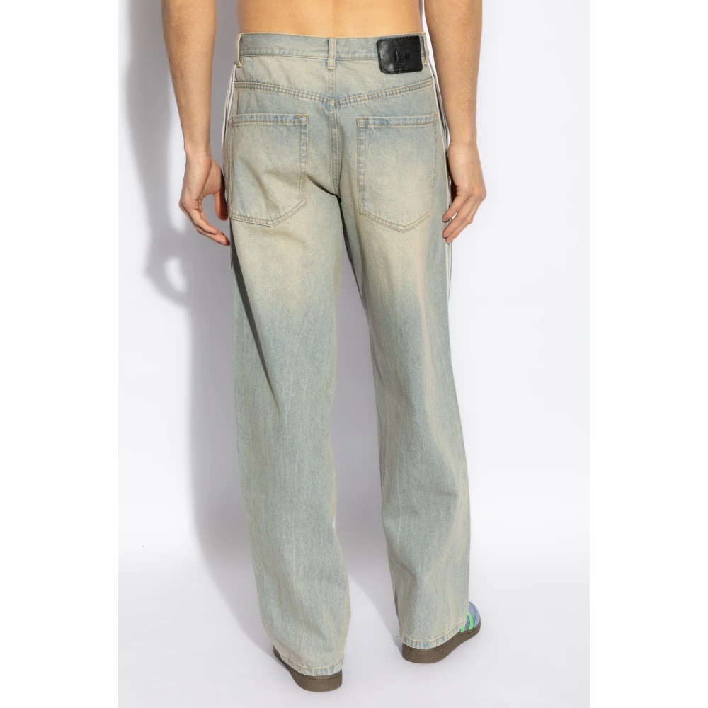 adidas Originals Wijde jeans Blue Heren