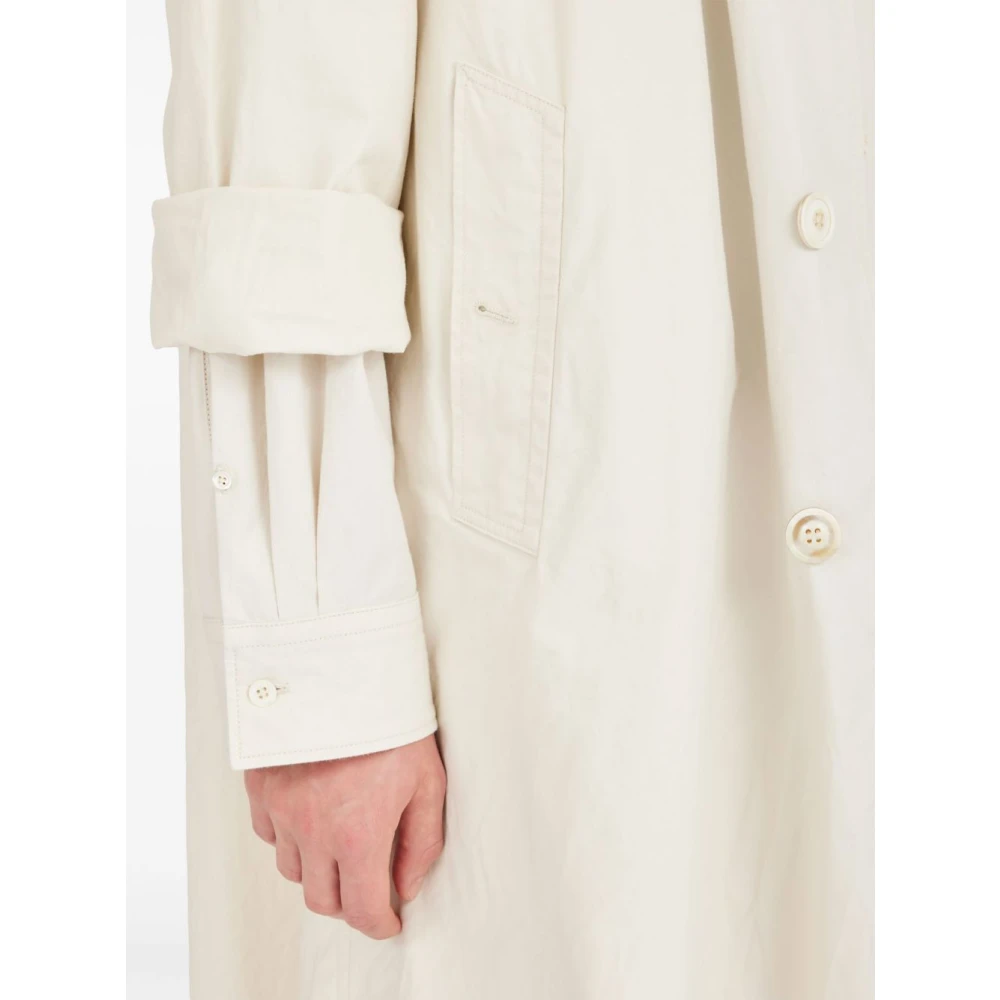 Maison Margiela Witte Winterjassen White Heren