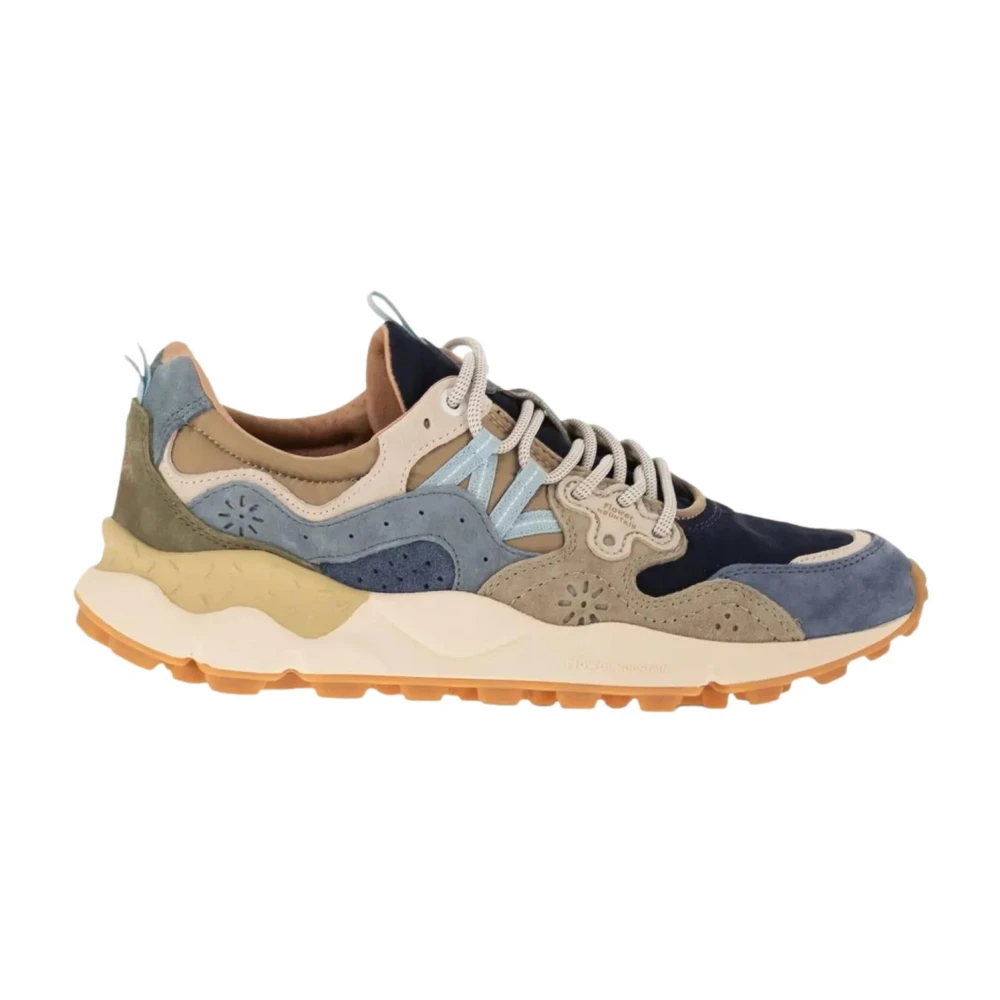 Flower Mountain Men's Multicolor Yamano 3 Suede/Nylon