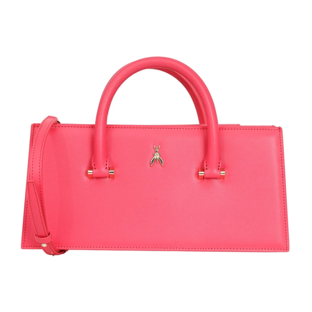 PATRIZIA PEPE BAG Fly Bamby Leather Pink Dames