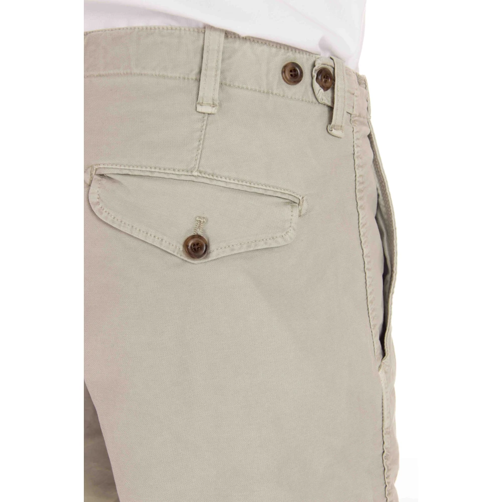 Myths Groene Katoenen Bermuda Shorts Green Heren
