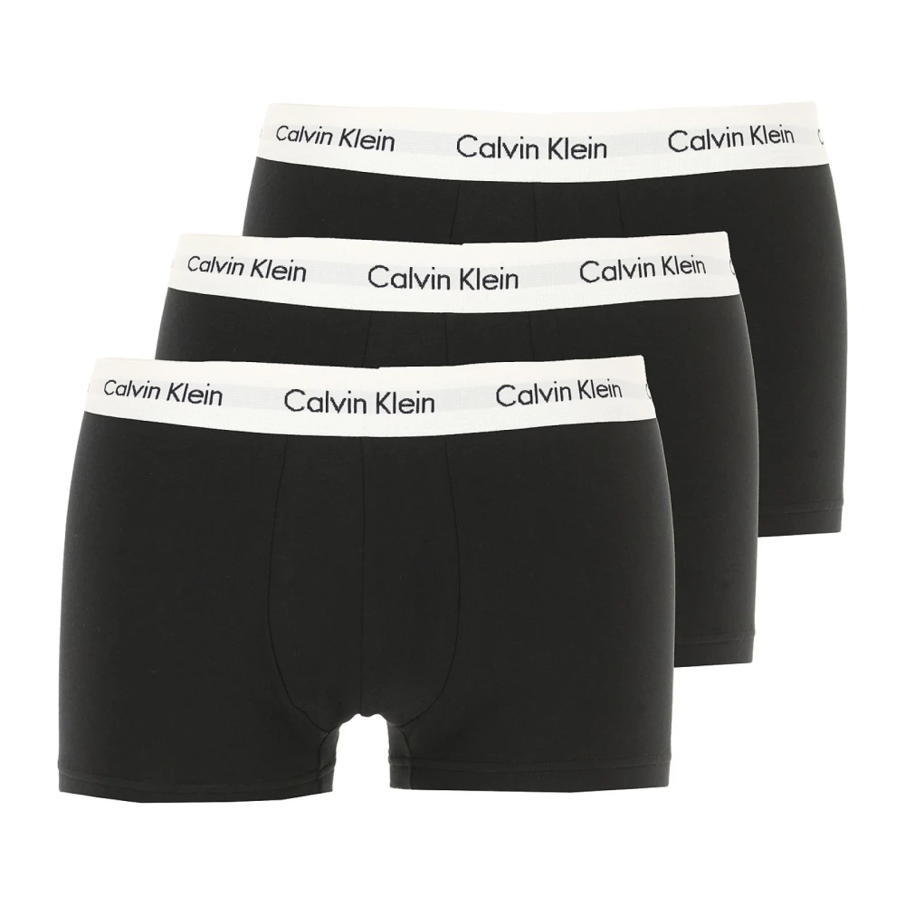 Calvin Klein Men's Black Comfortable Elastic Waistband Boxers