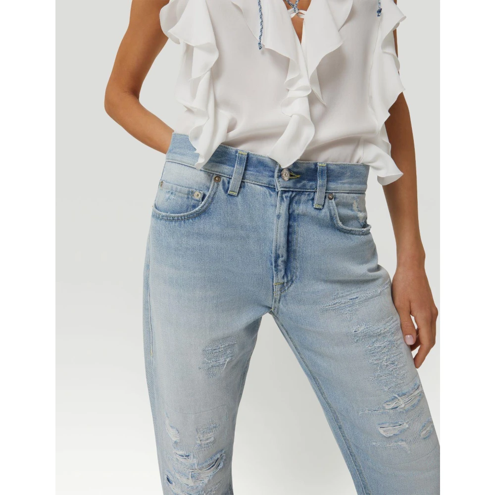 Dondup Mila Broek Blue Dames